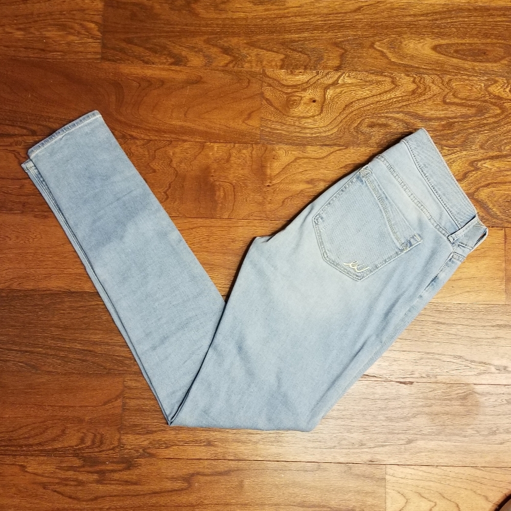 Express Jeans Extra Skinny Leggings w/ Stars